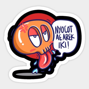 Nyocot AE Arek Iki! Sticker